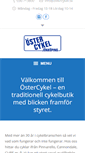 Mobile Screenshot of ostercykel.se